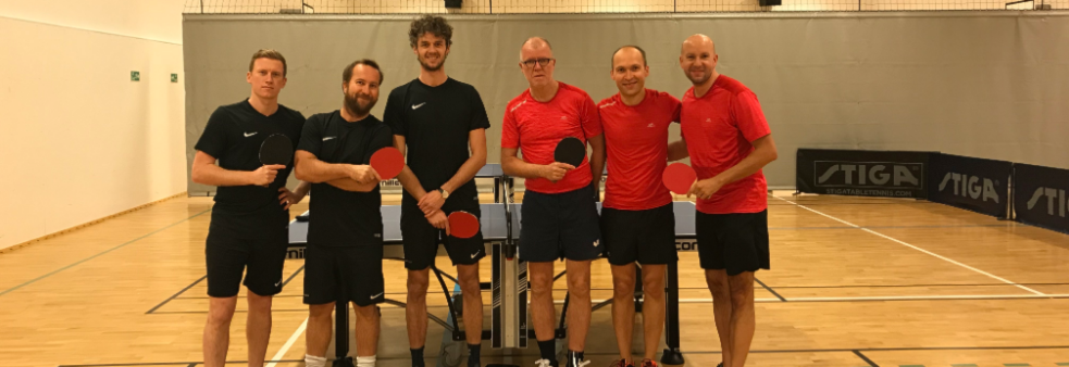 Bordtennisstevne - B herrer, C herrer og Damer